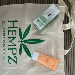 Hempz Herbal Sunscreen SPF 30 and Soothing Day Serum